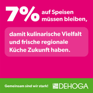 z% auf Speisen